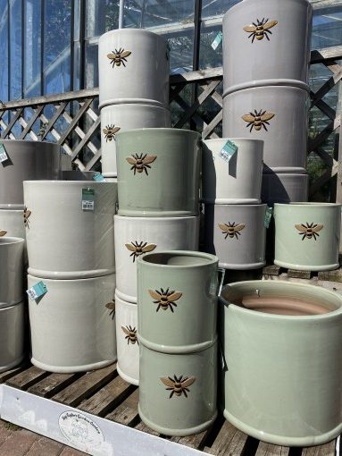 Bee Kind Glazed Pot – Small – Reg Taylors Garden Centre | Southwell | Notts