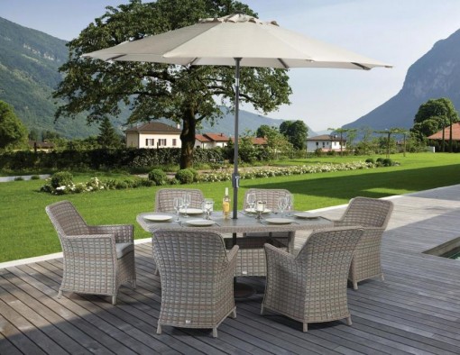 The Venice 6 Seat Rectangular Set