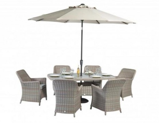 The Venice 6 Seat Rectangular Set - Image 2